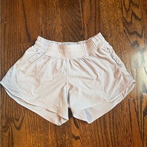 Lululemon Hotty toddy shorts - light purple